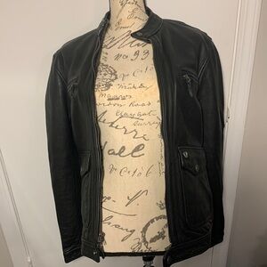 L/S Racer Jacket 100% cowide True Religion